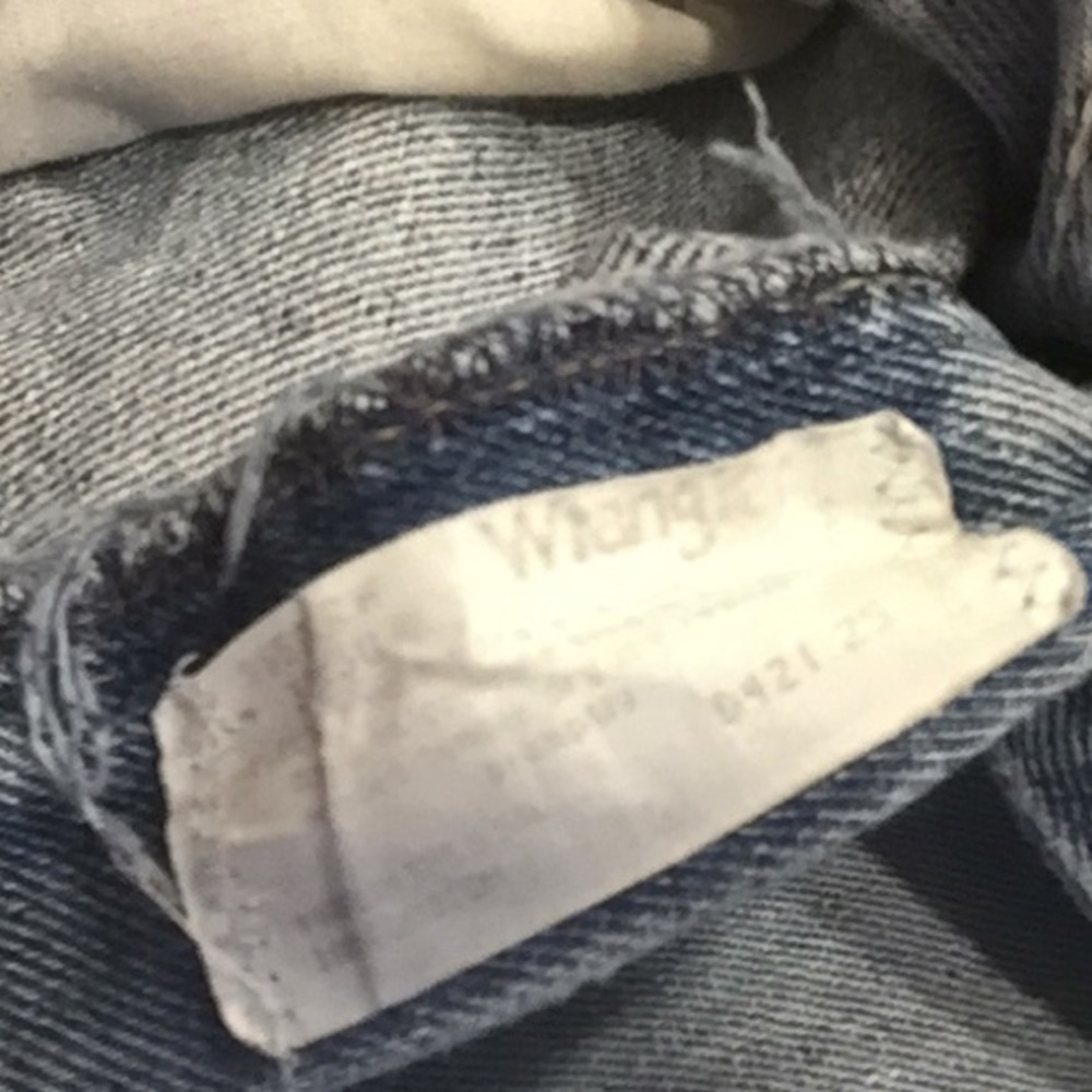High Rise VTG Mom Jeans light distressed - Picture 6 of 8